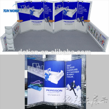 Detian offer display stand for exhibition portable exhibit display aluminum stand